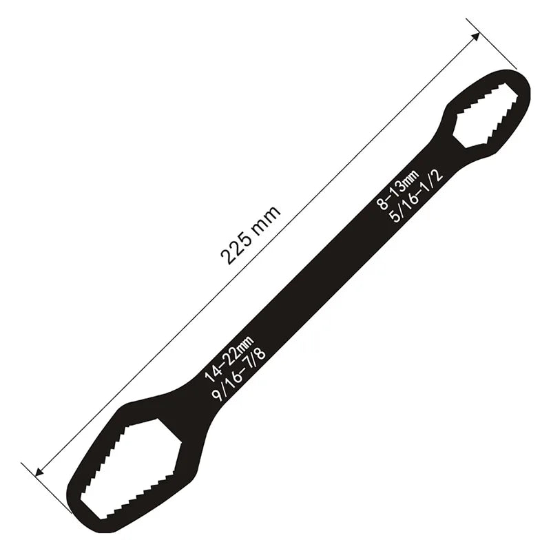 8mm-22mm Universal Wrench - Self Tightening