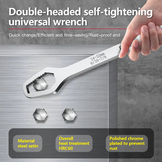 8mm-22mm Universal Wrench - Self Tightening